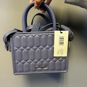 Steve Madden Quilted Lavender Mini Bag